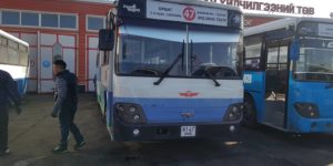 ウランバートル市営バスの車両